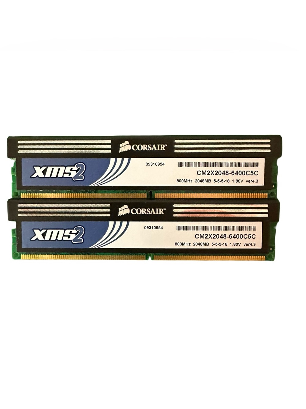 4GB DDR2-800 Corsair XMS2 — 2x 2GB